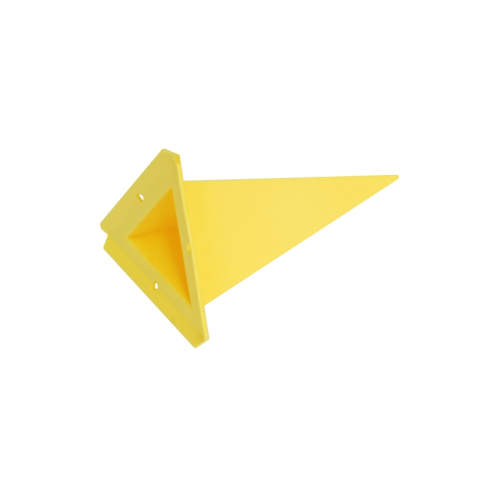 Ersatzzacke Dreieck für Herrnhuter Sterne ® a4 gelb