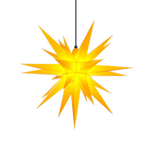 Herrnhuter Stern Kunststoff a7 (68 cm) für außen, gelb