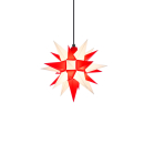Herrnhuter Stern Kunststoff a4 (40 cm) für außen, weiß-rot