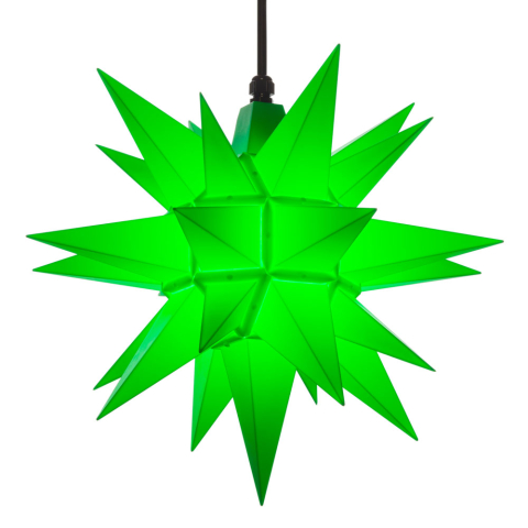 Herrnhuter Stern Kunststoff a4 (40 cm) für außen, grün