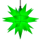 Herrnhuter Stern Kunststoff a4 (40 cm) für außen, grün