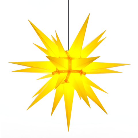 Herrnhuter Stern Kunststoff a13 (130 cm) für außen gelb