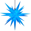 Herrnhuter Stern Kunststoff a7 (68 cm), blau