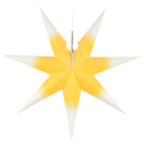 Annaberger Fensterstern weiß mit gelbem Kern, 54 cm