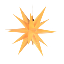 Annaberger Faltstern orange, 35 cm ohne Beleuchtung