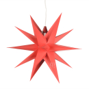 Annaberger Faltstern rot, 35 cm ohne Beleuchtung