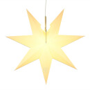 Annaberger Fensterstern gelb, 43 cm mit Beleuchtung (LED)