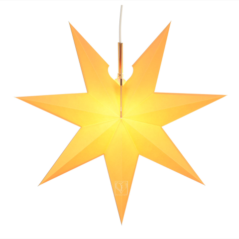 Stern mit Beleuchtung (Glühlampe)
