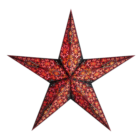 Starlightz Stern Bianco weiß Leuchtstern M 60 cm Papier Faltstern NEWSTALGIE
