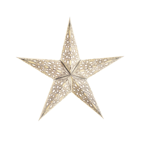 Starlightz Stern Bianco weiß Leuchtstern M 60 cm Papier Faltstern NEWSTALGIE