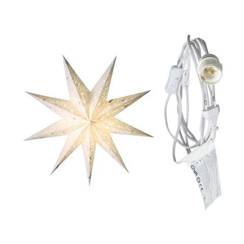 starlightz - baby spumante white mit Beleuchtungskabel weiß 3,5 m