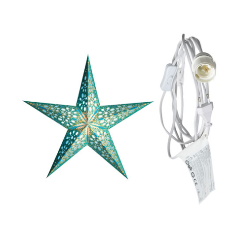starlightz - festival small turquoise mit Beleuchtungskabel weiß 3,5 m