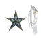 starlightz - jaipur small black/turquoise mit Beleuchtungskabel weiß 3,5 m