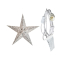 starlightz - raja silver mit Beleuchtungskabel weiß 3,5 m