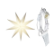 starlightz - suria white mit Beleuchtungskabel weiß 3,5 m