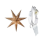 starlightz - kashmir brown mit Beleuchtungskabel weiß 3,5 m