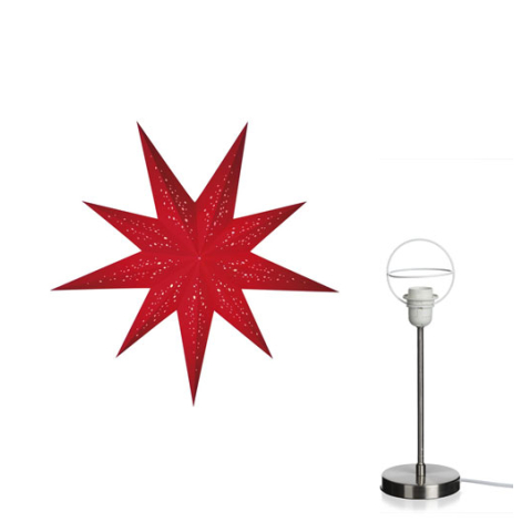 starlightz - rosso mit Lampenfuß S