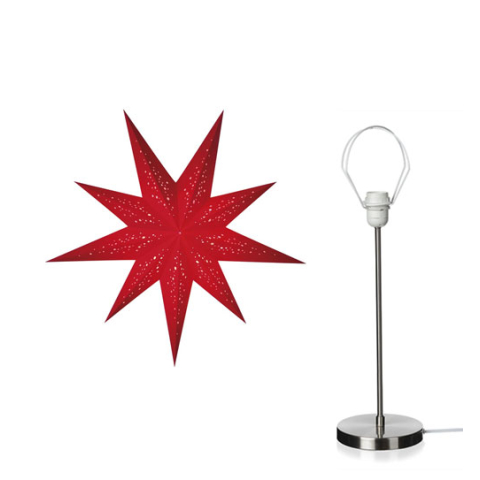 starlightz - rosso mit Lampenfuß M