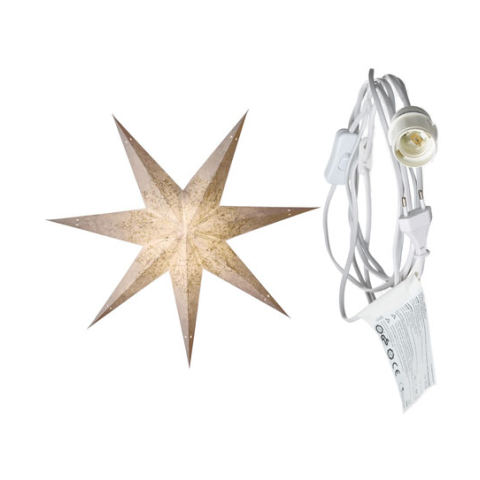 starlightz - norah white mit Beleuchtungskabel weiß 3,5 m