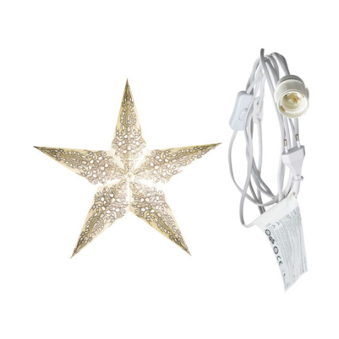 starlightz - pax mit Beleuchtungskabel weiß 3,5 m